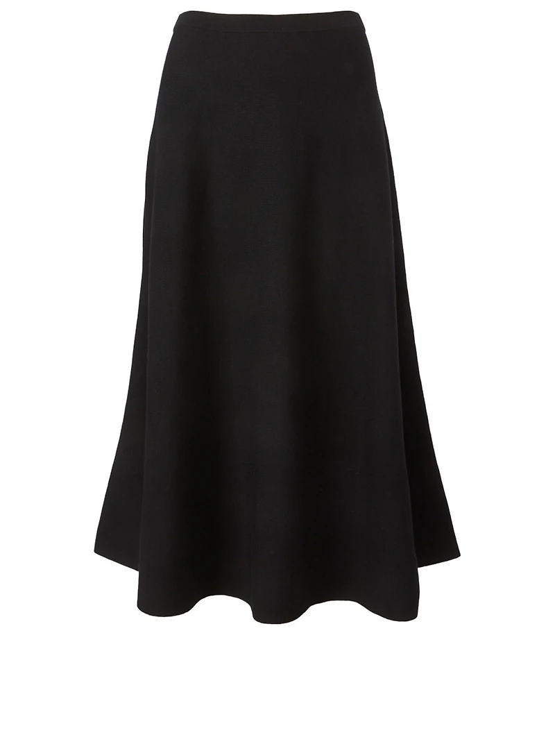 Lenka Wool Midi Skirt