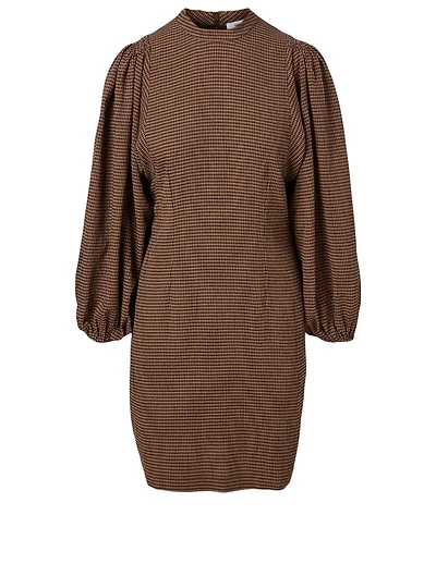 Harrietta Mini Dress Plaid Print