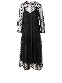 Madie Midi Dress Dot Print