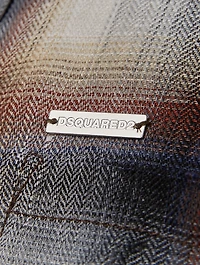 Dan Linen Shirt Plaid Print