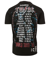 Icon Rock Twins Cotton T-Shirt