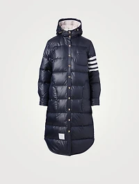 Four-Bar Down Parka With Hood