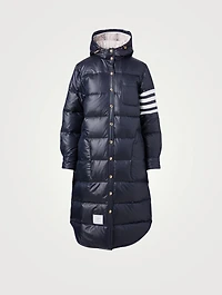 Four-Bar Down Parka With Hood
