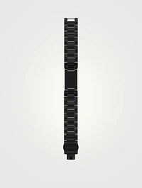 Medium 001 TFT Black DLC Bracelet, 19mm