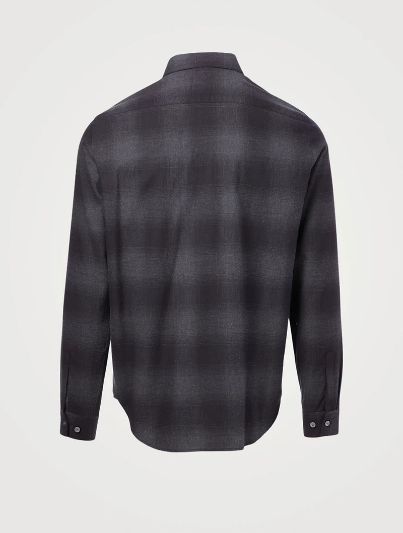 Irving Cotton Flannel Shirt Check Print