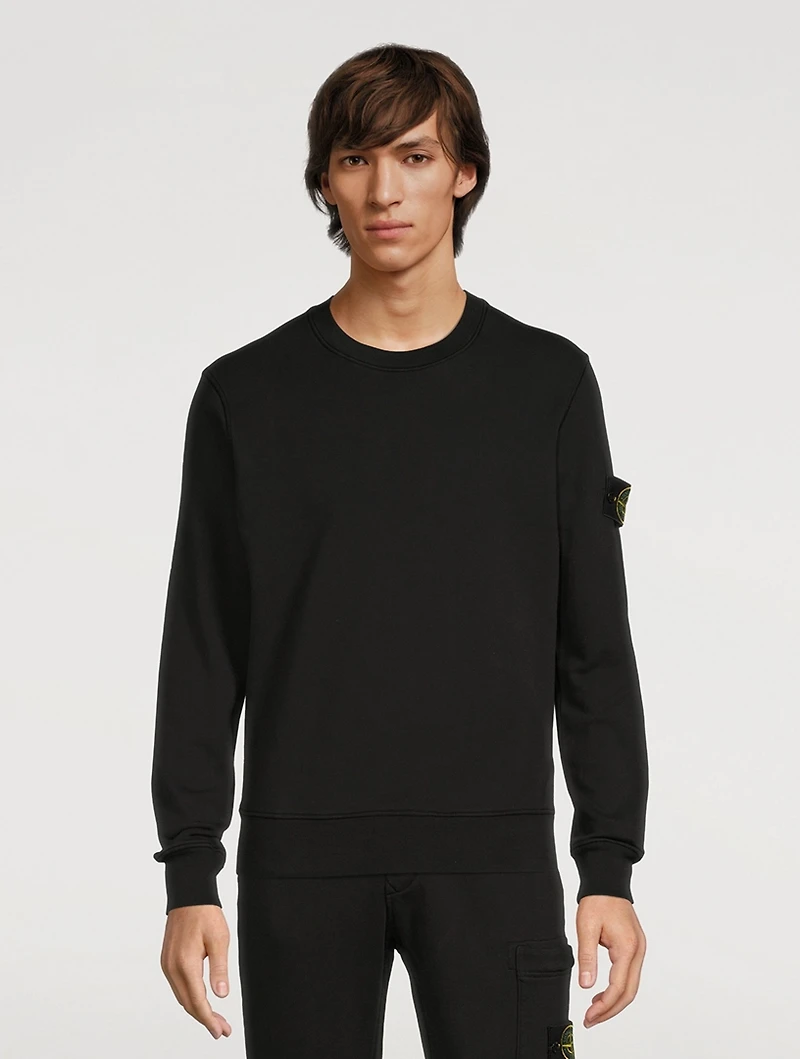 Cotton Roundneck Sweatshirt