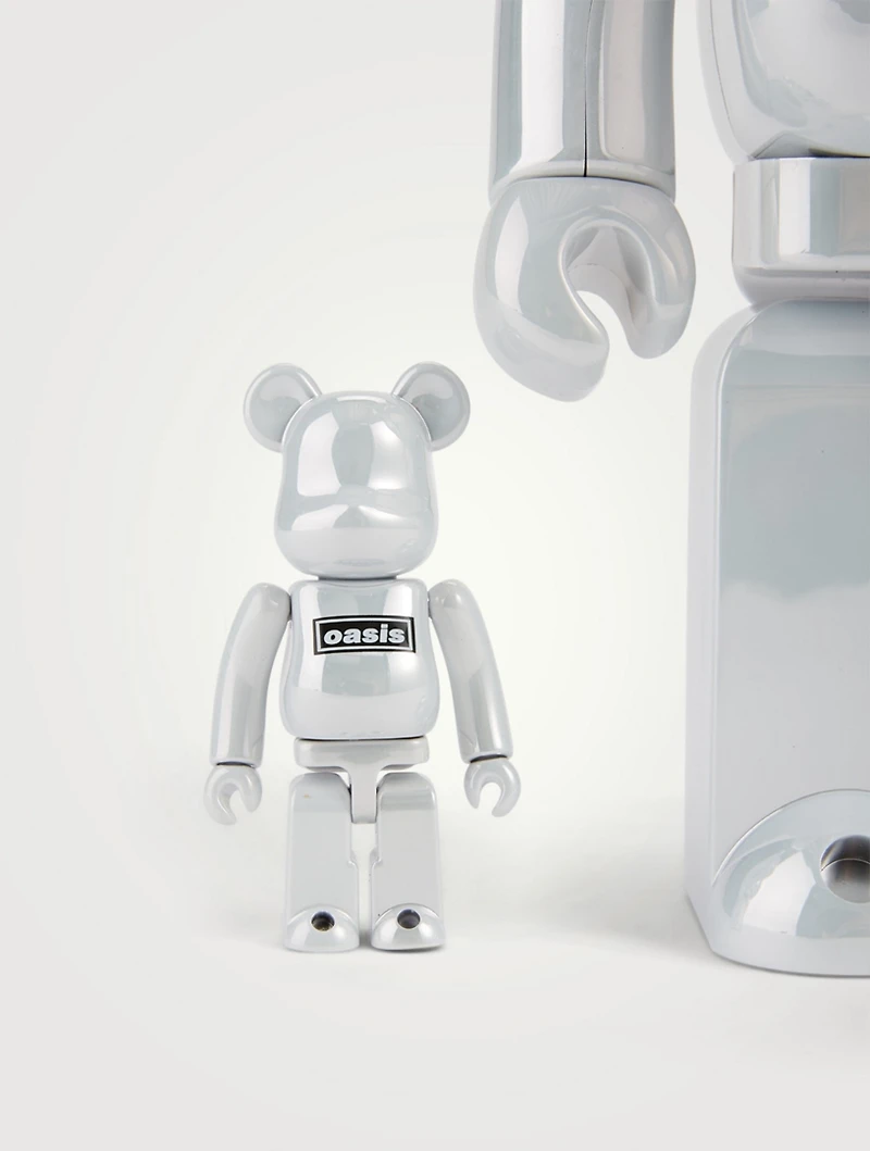 Oasis Chrome 100% & 400% Be@rbrick Set