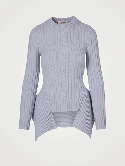 Wool And Cashmere Cable Knit Sweater