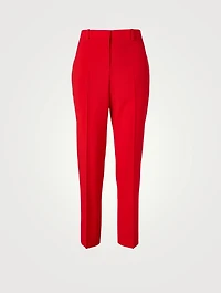 Wool Cigarette Pants