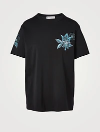 Floral Schematics Oversized T-Shirt