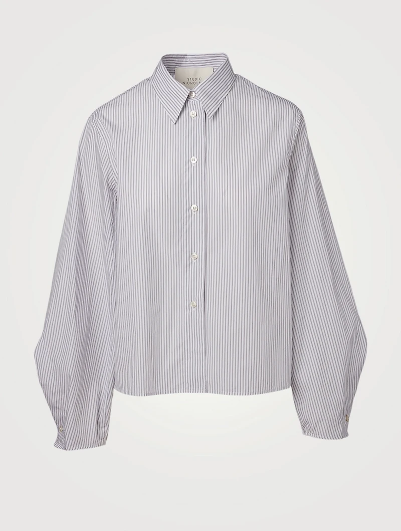 Mulder Cotton Shirt Striped Print