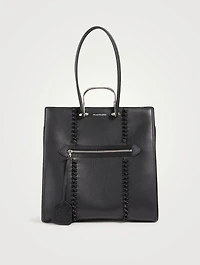 The Tall Story Leather Tote Bag