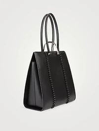 The Tall Story Leather Tote Bag