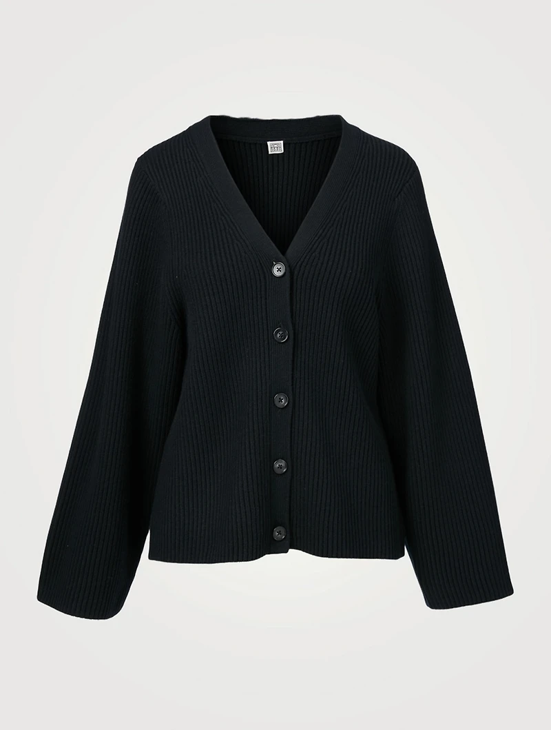 Lambswool Knit Cardigan