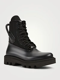 Rubber And Neoprene Combat Rain Boots