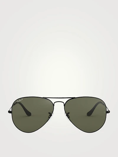 RB3025 Polarized Aviator Classic Sunglasses