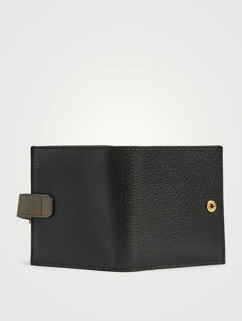 Small GV3 Leather Bifold Wallet