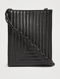 Small Tangle Quilted Leather Crossbody Bag