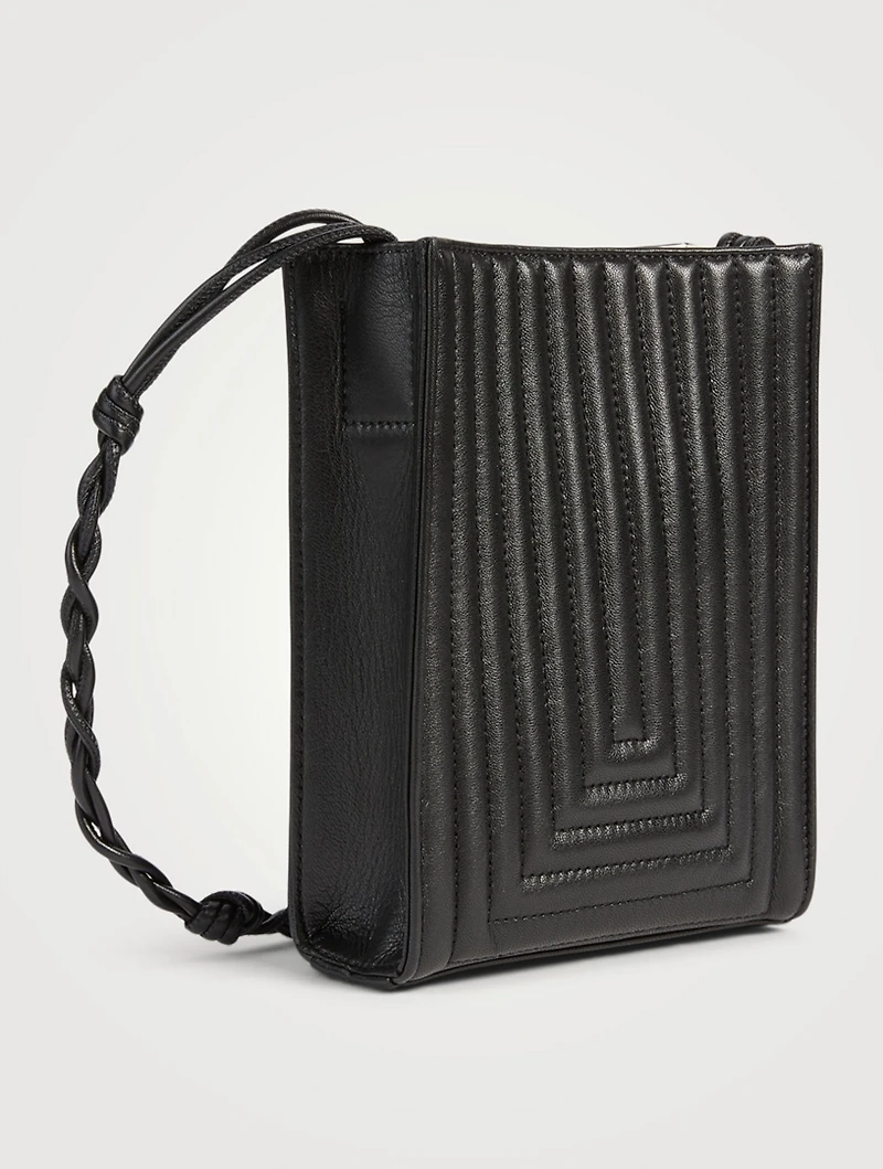 Small Tangle Quilted Leather Crossbody Bag