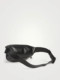 Small Moon Leather Belt Bag