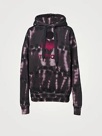 Mansel Oversized Hoodie Tie Dye Print