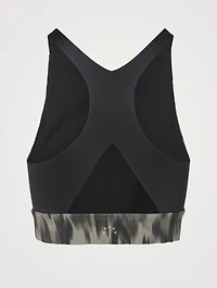 Sherman Sports Bra Watercolour Aztek Animal Print