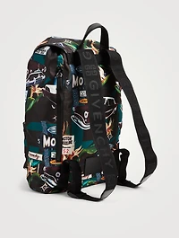 Light 3 Backpack In Motel Print