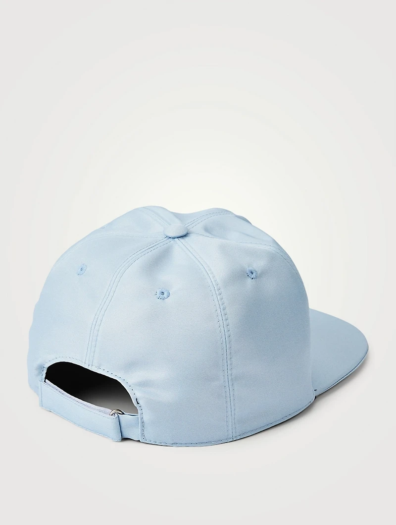 Baseball Cap With Refracted Logo