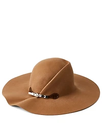 Catherine Buckled Wool Hat