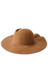 Catherine Buckled Wool Hat