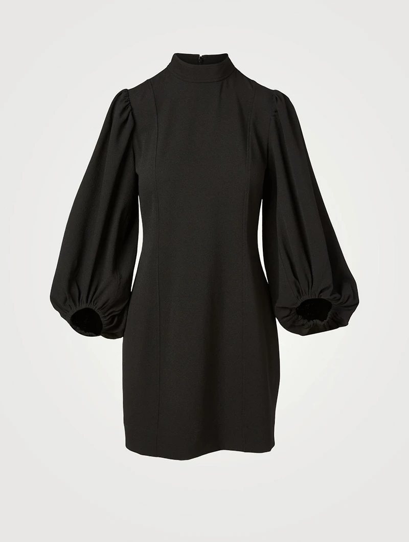 Heavy Crepe Mini Dress