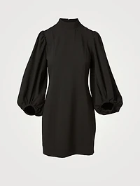 Heavy Crepe Mini Dress