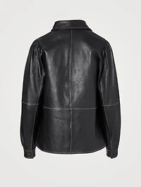 Lamb Leather Shirt