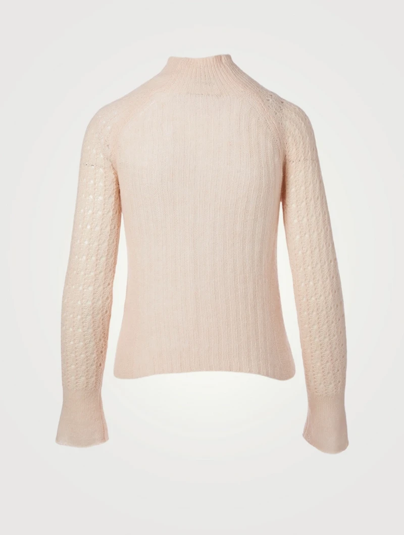 Alpaca And Wool Turtleneck Sweater