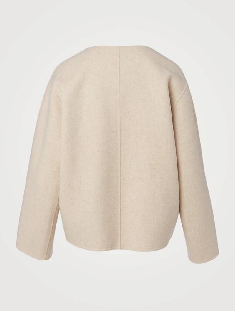 Wool And Cashmere Jacket