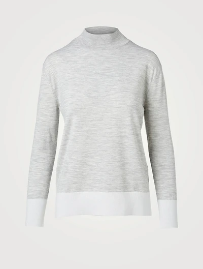 Wool-Blend Turtleneck Sweater