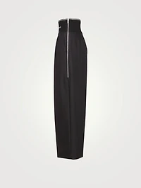 High-Waisted Wide Pants
