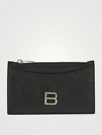 Hourglass Leather Zip Card Holder