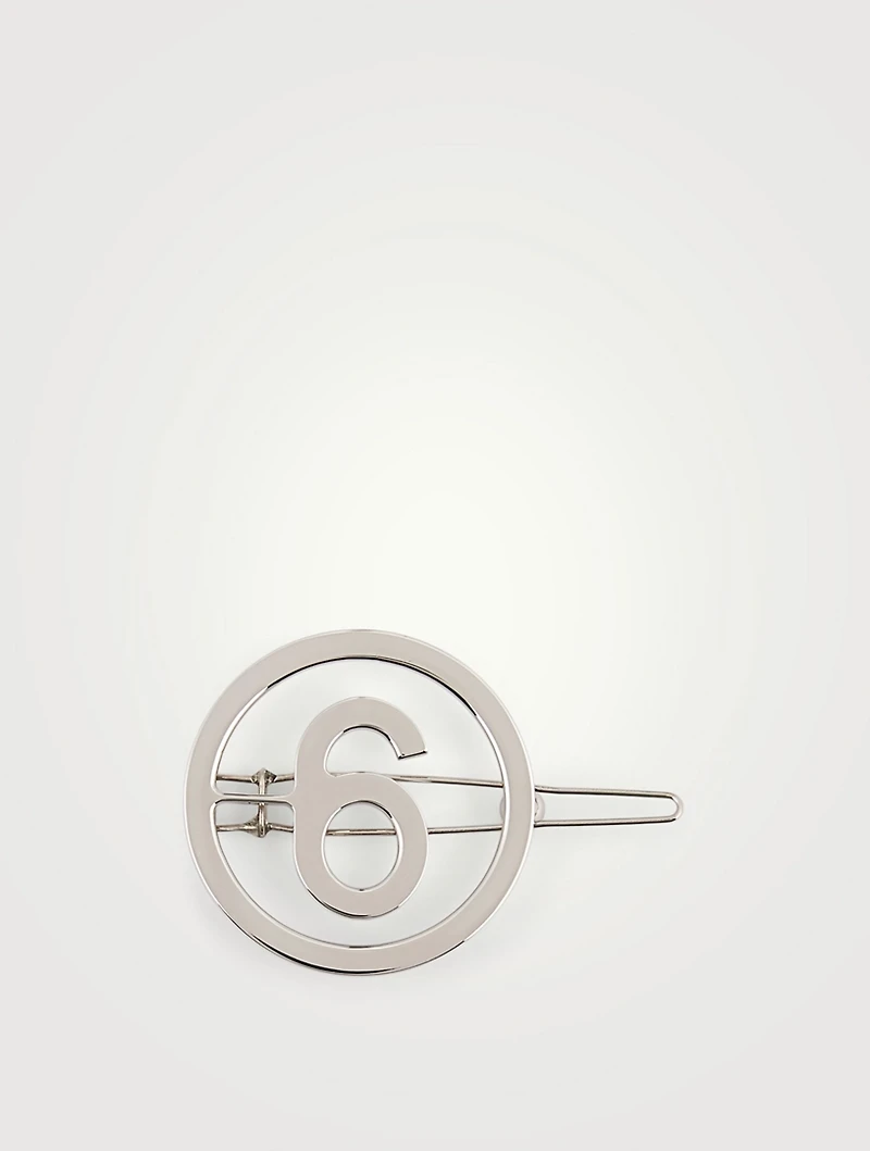 6 Logo Hair Clip