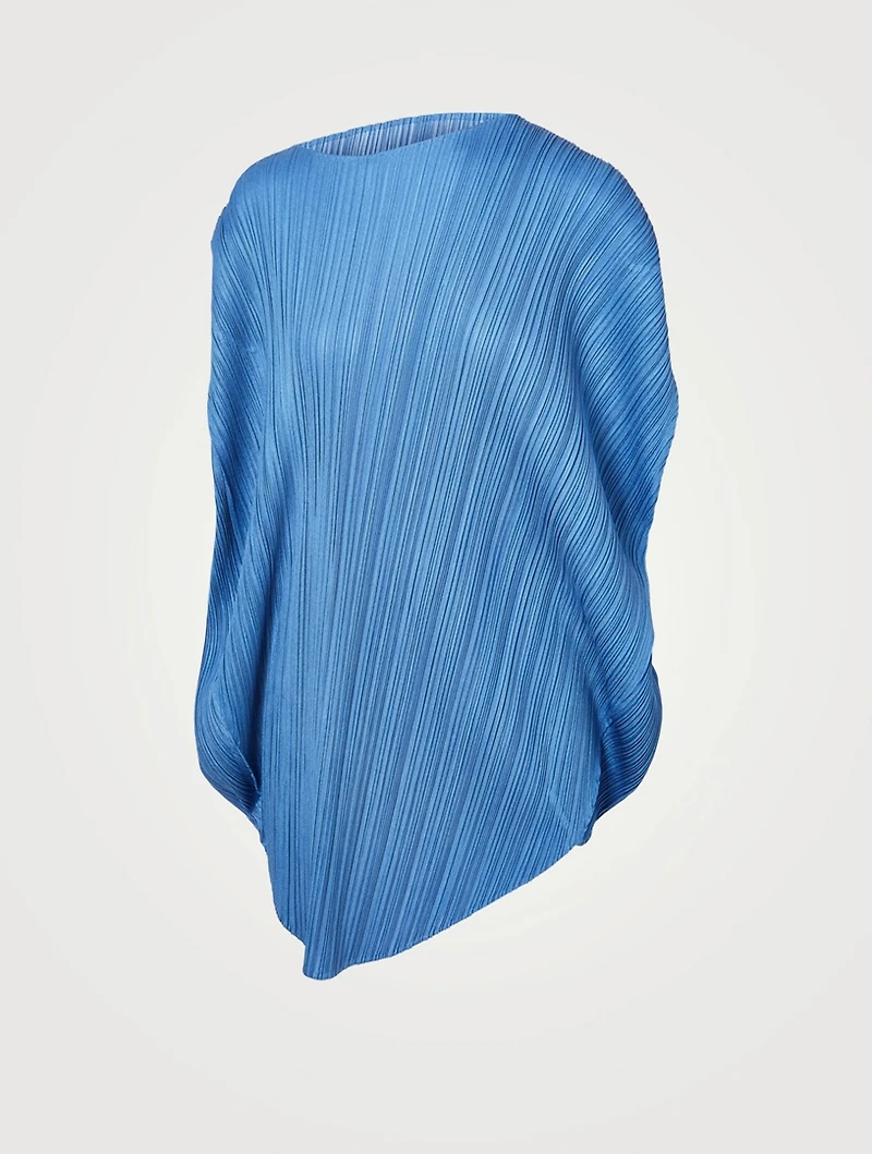 Shiny Round Tunic Shirt