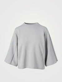 Sprout Cotton And Cashmere Knit Top