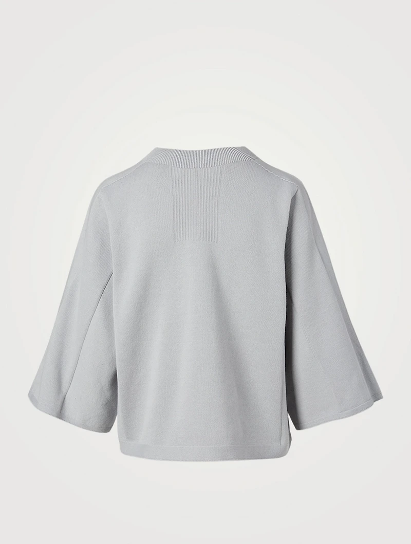 Sprout Cotton And Cashmere Knit Top