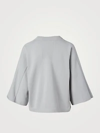 Sprout Cotton And Cashmere Knit Top