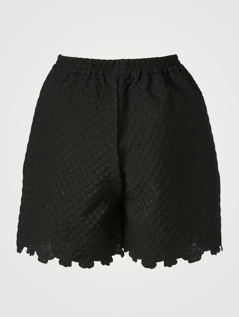 Kim Cotton-Blend Shorts