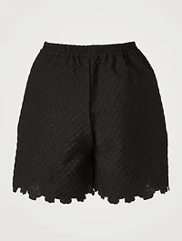 Kim Cotton-Blend Shorts