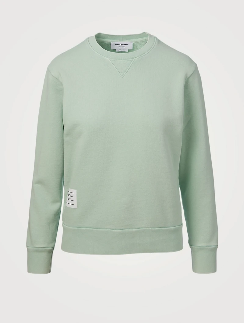Cotton Crewneck Sweatshirt