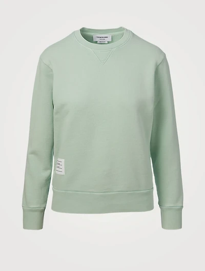 Cotton Crewneck Sweatshirt