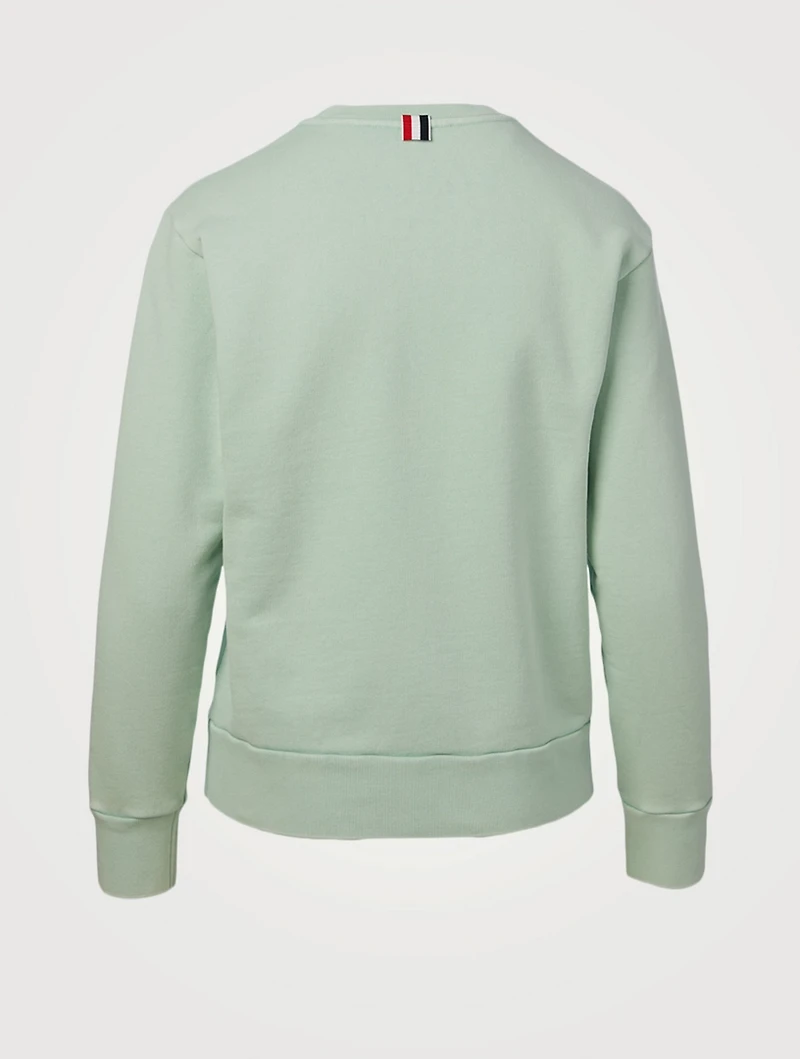Cotton Crewneck Sweatshirt