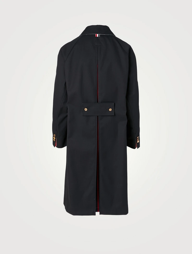 Waterproof Cotton Twill Overcoat
