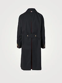 Waterproof Cotton Twill Overcoat